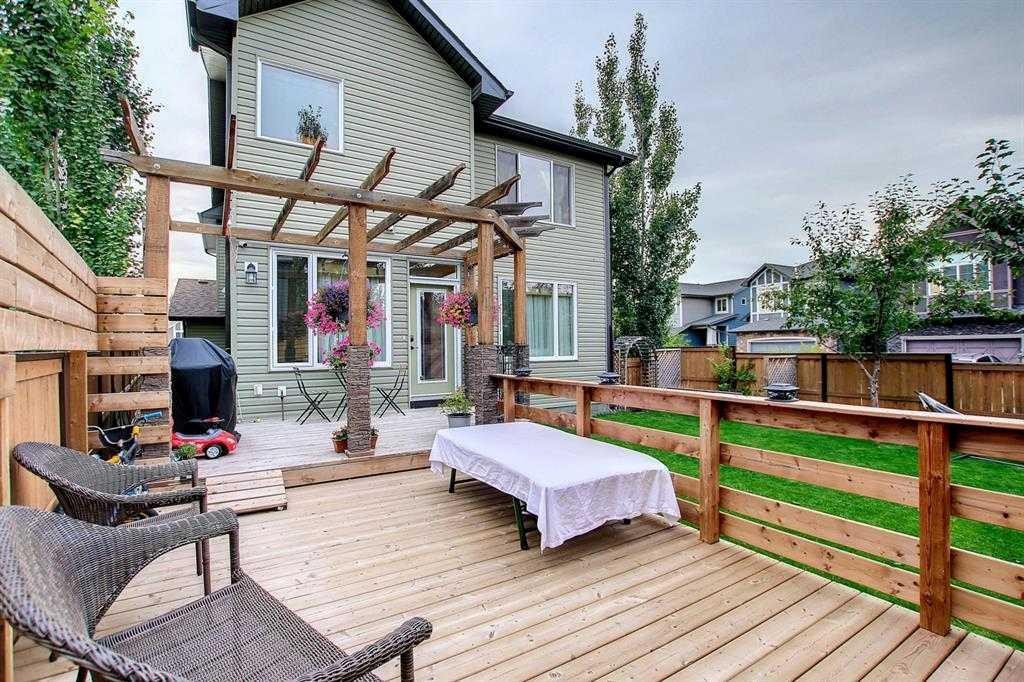 8 Legacy Terrace Se, Calgary, AB - Outdoor With Deck Patio Veranda