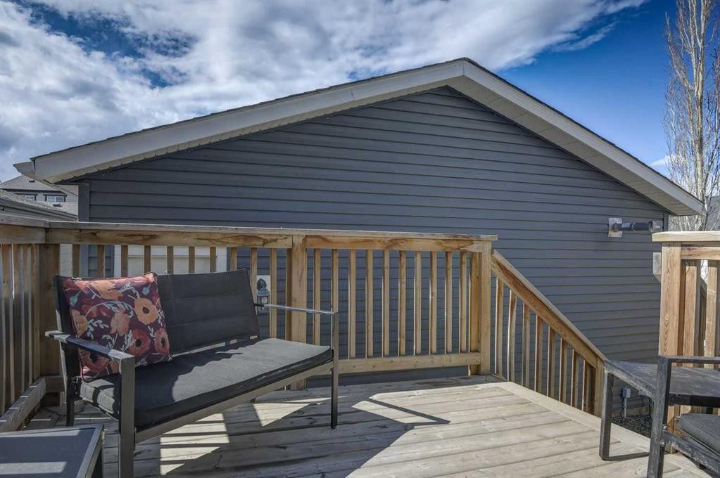 52 Masters Link Se, Calgary, AB - Outdoor With Deck Patio Veranda With Exterior