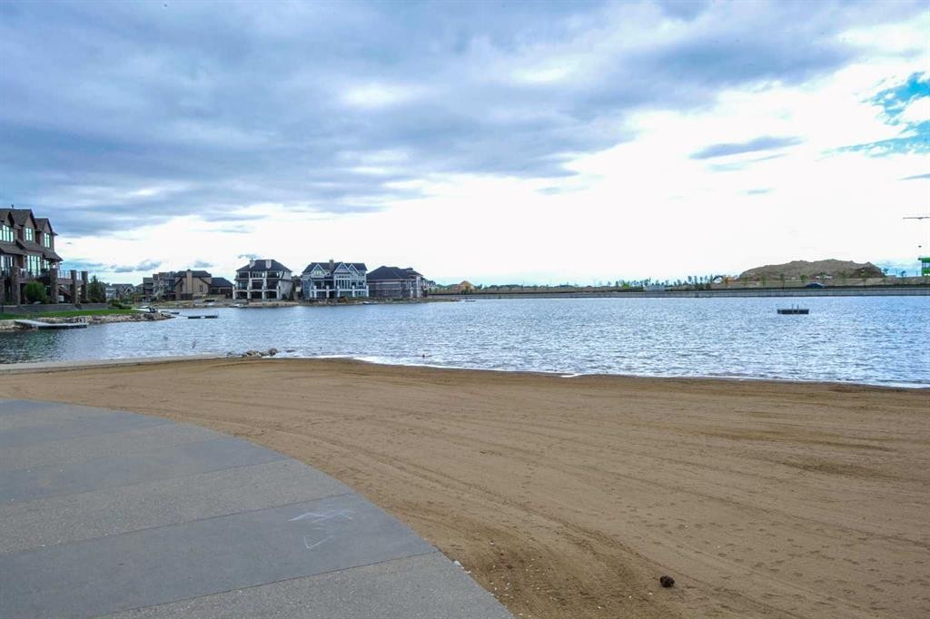 52 Masters Link Se, Calgary, AB - Outdoor With Body Of Water With View