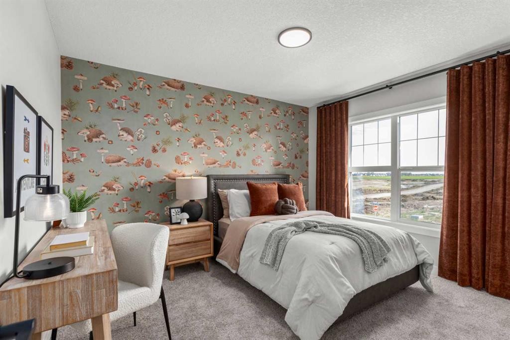 291 Rivercrest Way, Cochrane, AB - Indoor Photo Showing Bedroom