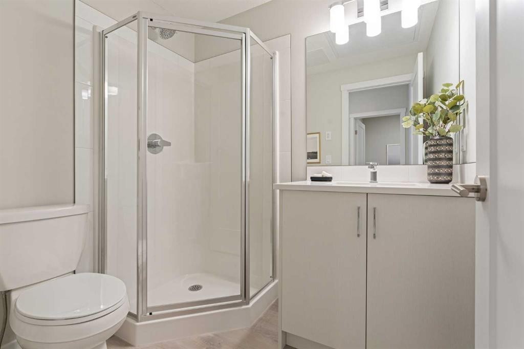 201-655 Shawnee Square Sw, Calgary, AB - Indoor Photo Showing Bathroom