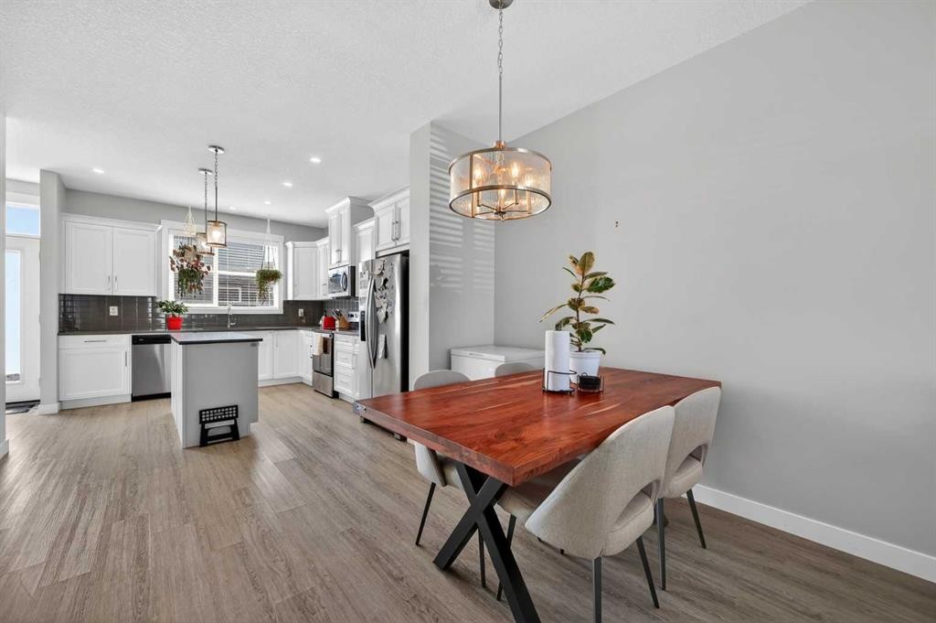 29 Skyview Parade Ne, Calgary, AB - Indoor Photo Showing Dining Room