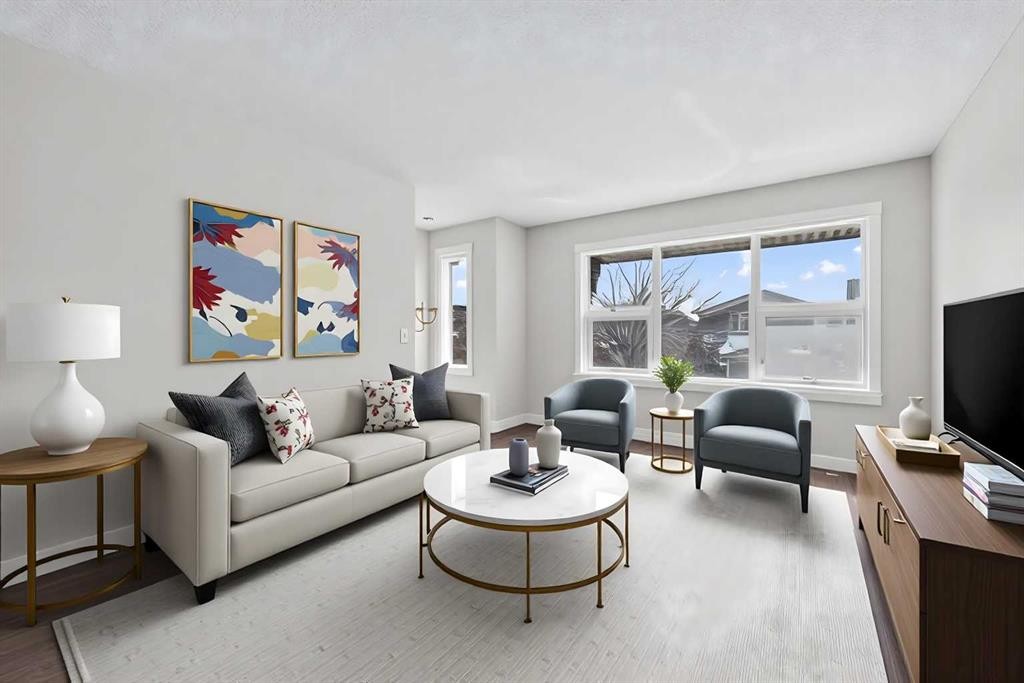 13015 Coventry Hills Way Ne, Calgary, AB - Indoor Photo Showing Living Room