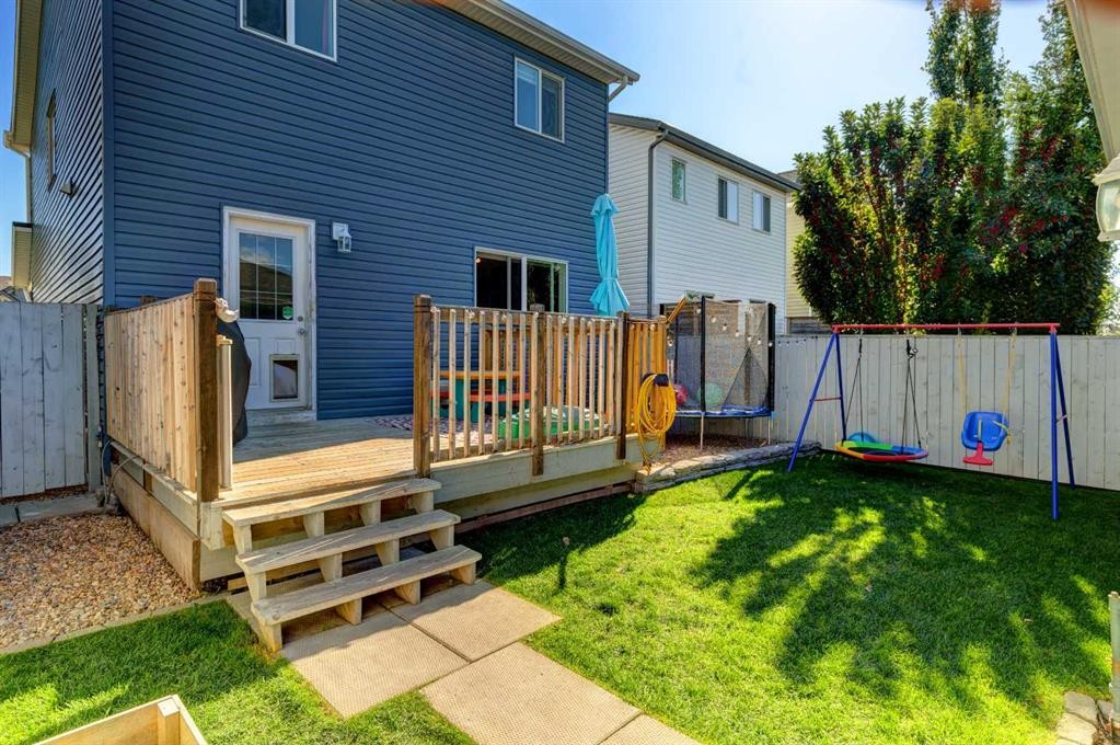 55 Legacy Crescent Se, Calgary, AB - Outdoor With Deck Patio Veranda