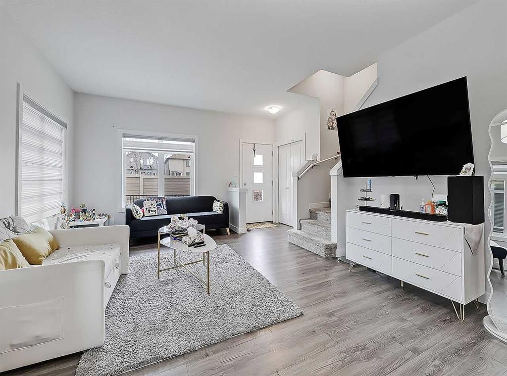 126 Sage Bluff Circle Nw, Calgary, AB - Indoor Photo Showing Living Room