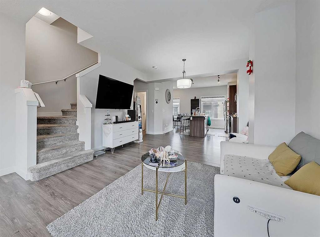 126 Sage Bluff Circle Nw, Calgary, AB - Indoor Photo Showing Living Room