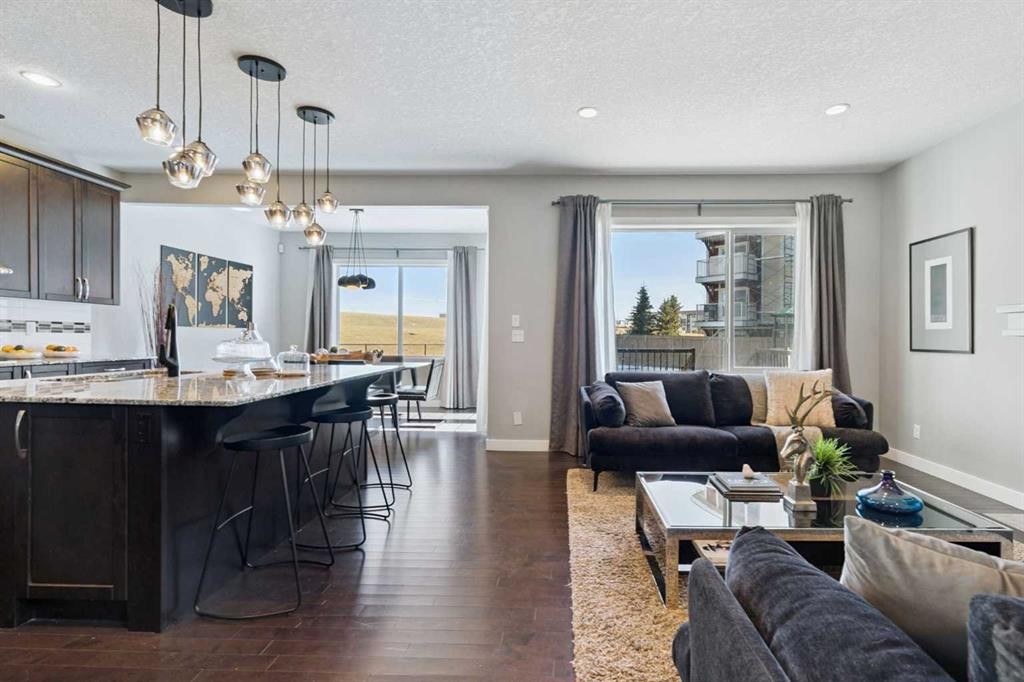 66 Skyview Ranch Crescent Ne, Calgary, AB - Indoor Photo Showing Living Room