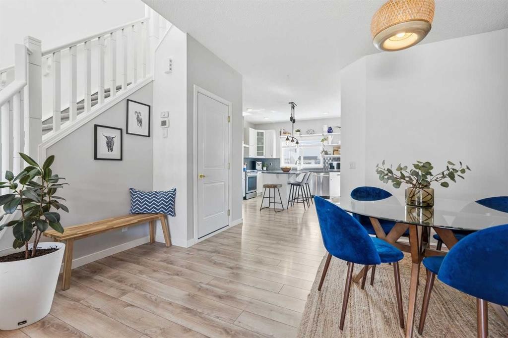 45 Copperpond Avenue Se, Calgary, AB - Indoor Photo Showing Dining Room