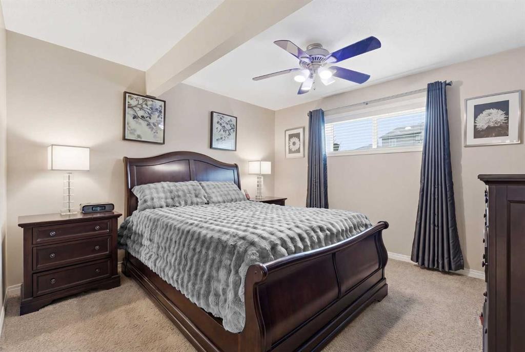 107 Skyview Springs Manor Ne, Calgary, AB - Indoor Photo Showing Bedroom