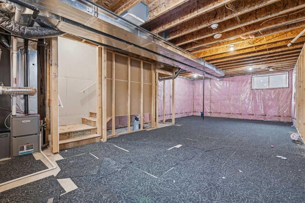 592 Dawson Drive, Chestermere, AB - Indoor Photo Showing Basement