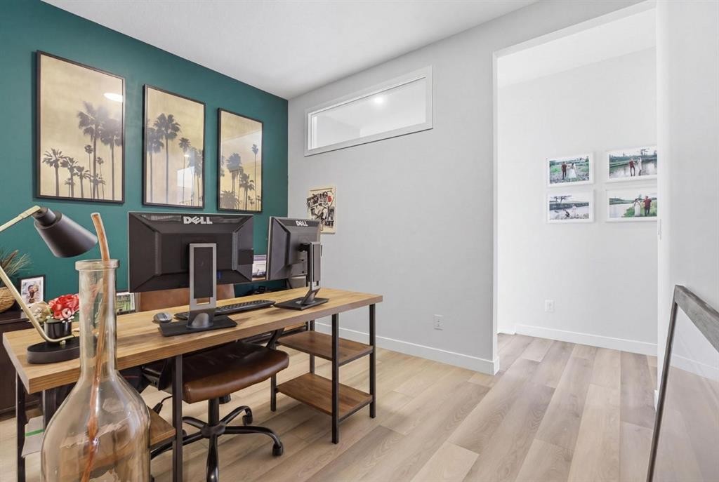 3 Sundown Crescent, Cochrane, AB - Indoor Photo Showing Office