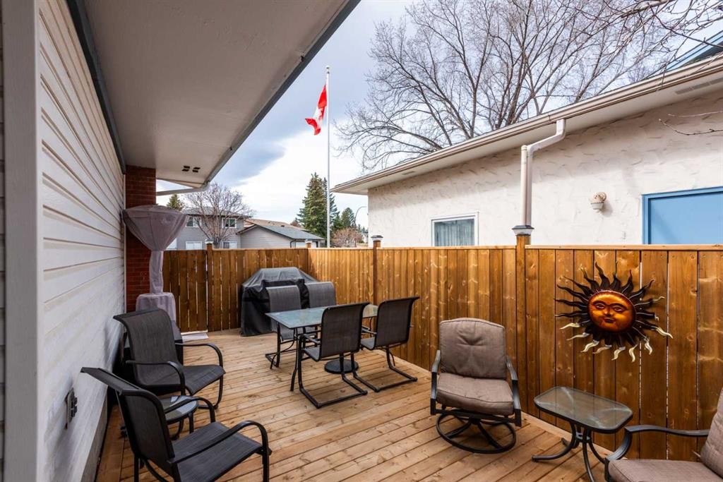 1032 Cantabrian Drive Sw, Calgary, AB - Outdoor With Deck Patio Veranda With Exterior