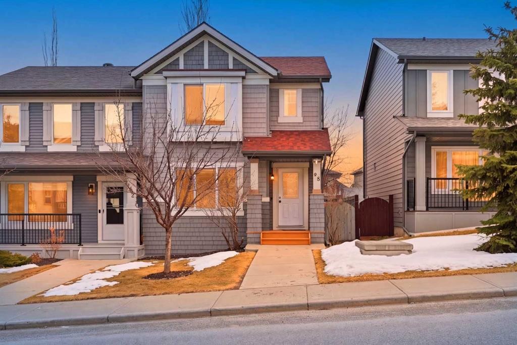 98 Panatella Hill Nw, Calgary, AB - Outdoor With Deck Patio Veranda With Facade