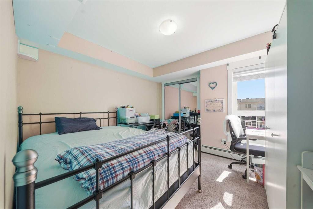 7415-302 Skyview Ranch Drive Ne, Calgary, AB - Indoor Photo Showing Bedroom