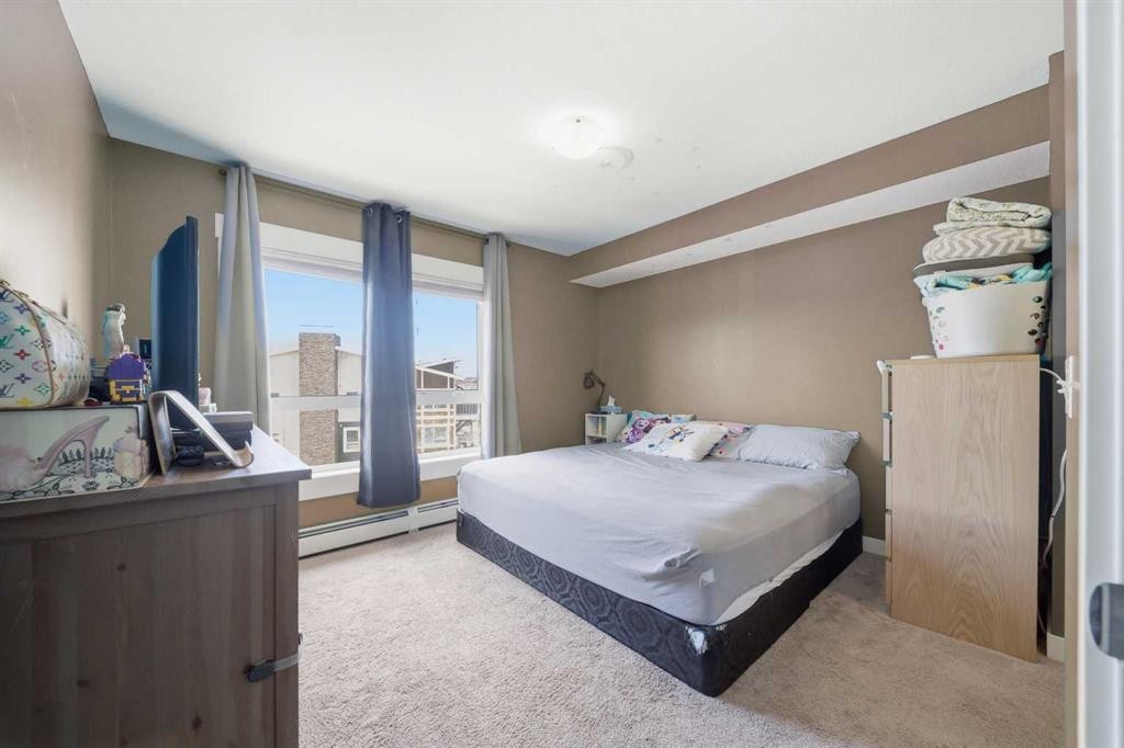 7415-302 Skyview Ranch Drive Ne, Calgary, AB - Indoor Photo Showing Bedroom