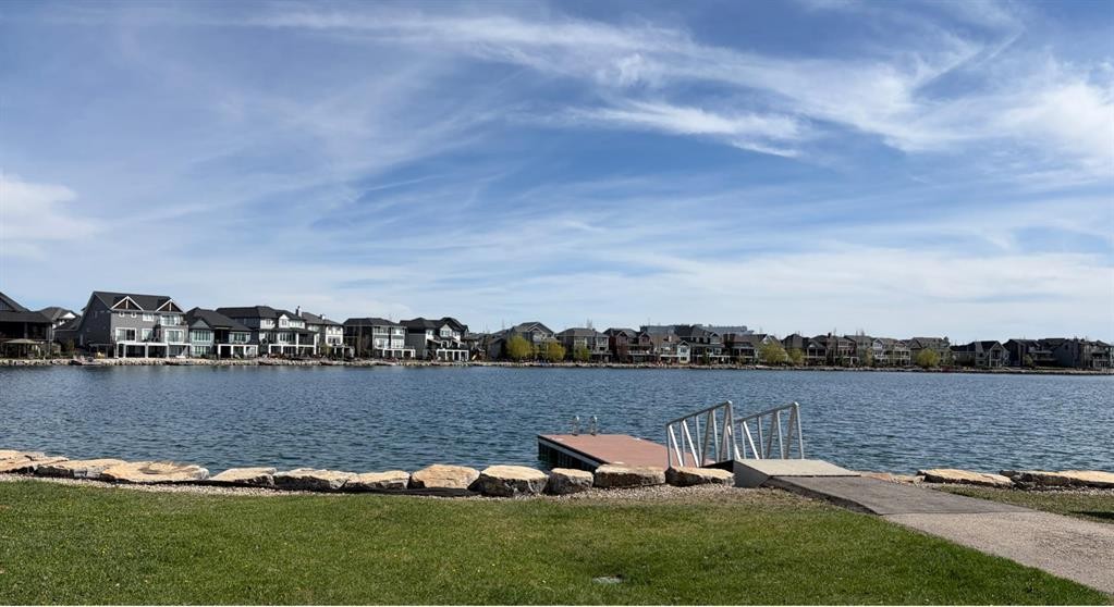 119 Auburn Bay Avenue Se, Calgary, AB - Outdoor With Body Of Water With View