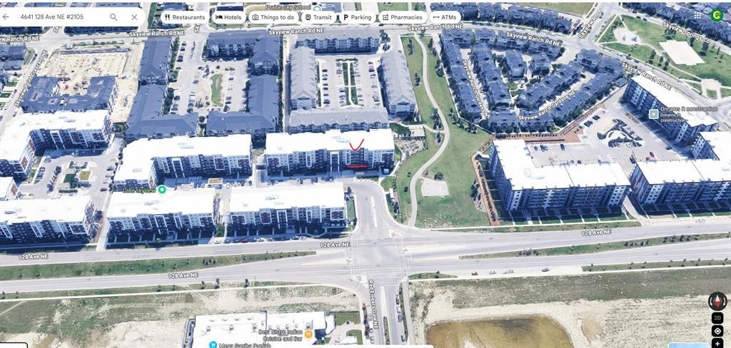2105-4641 128 Avenue Ne, Calgary, AB - Outdoor With View