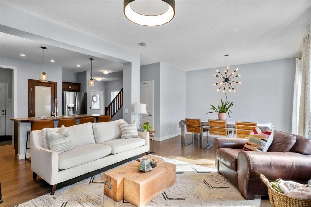9 Sage Valley Park Nw, Calgary, AB - Indoor Photo Showing Living Room