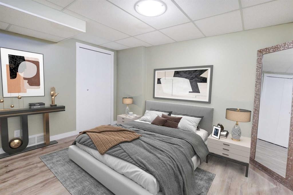 19 Riverstone Crescent Se, Calgary, AB - Indoor Photo Showing Bedroom