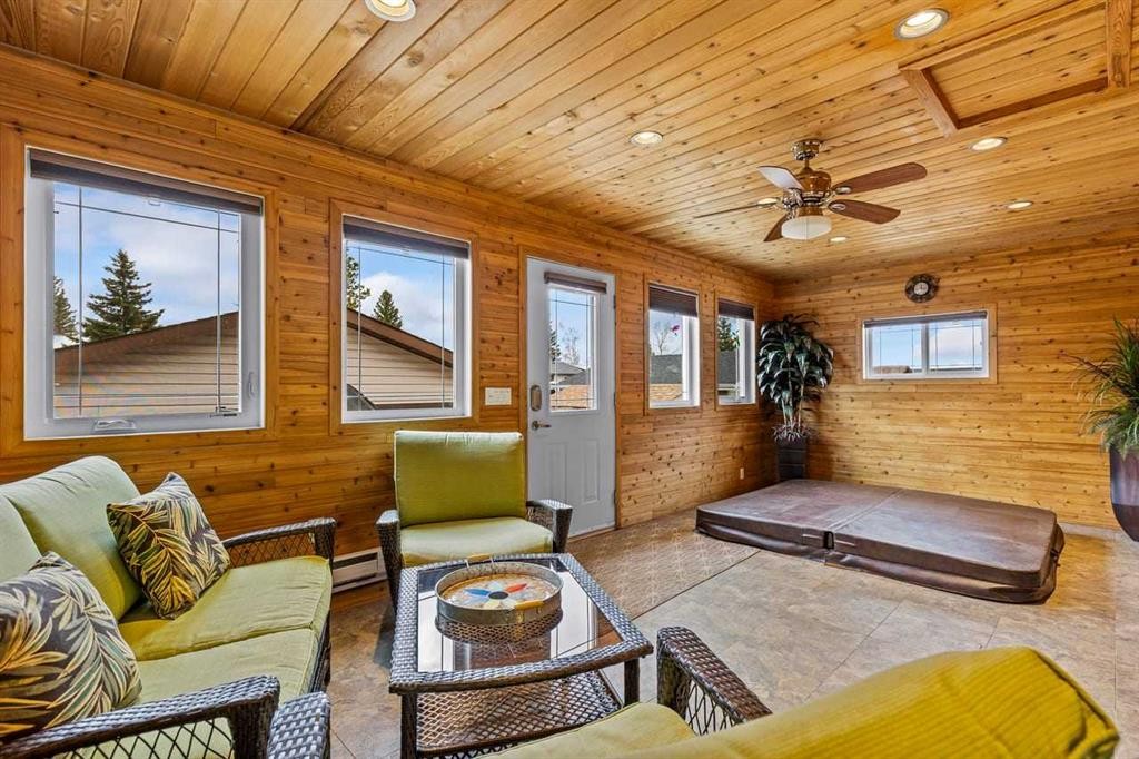 302 Stuart Street, Blackie, AB - Outdoor With Deck Patio Veranda With Exterior