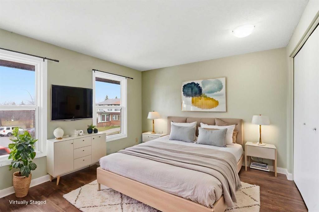 128 Pineson Place Ne, Calgary, AB - Indoor Photo Showing Bedroom