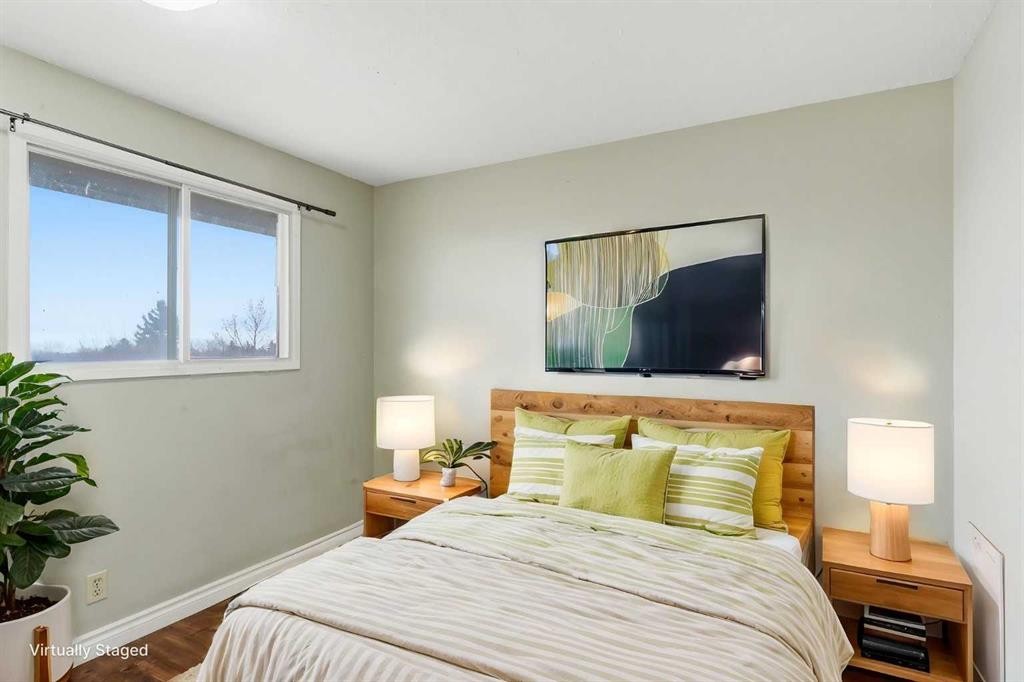 128 Pineson Place Ne, Calgary, AB - Indoor Photo Showing Bedroom