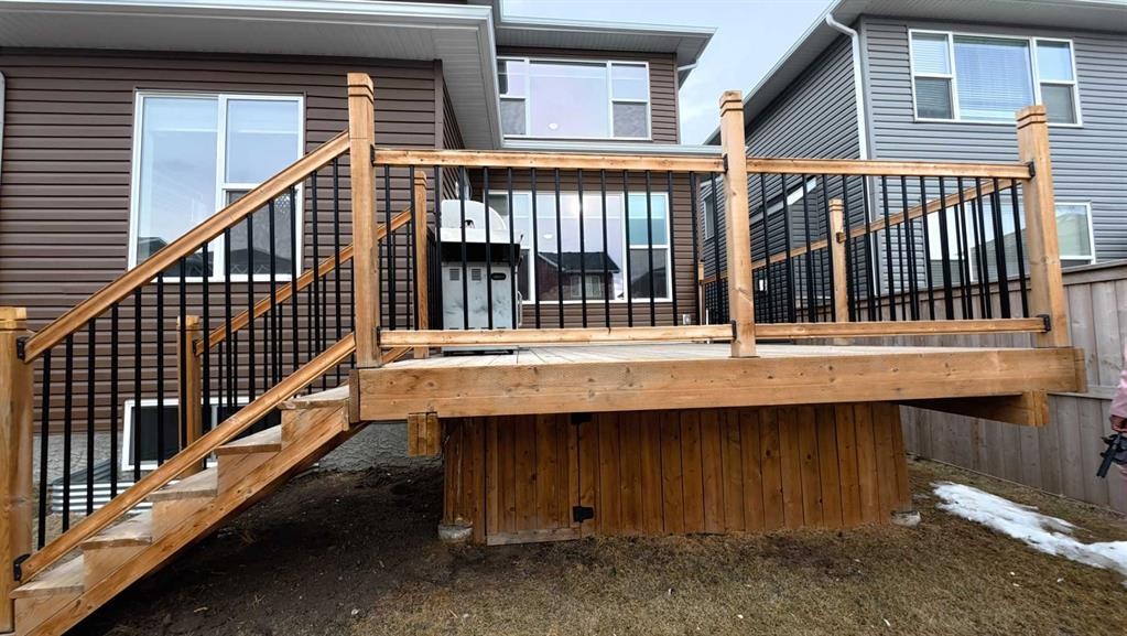 144 Red Embers Square Ne, Calgary, AB - Outdoor With Deck Patio Veranda