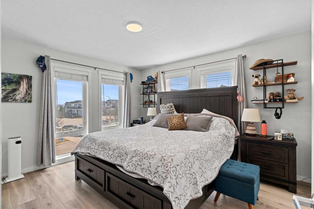 310 Seton Circle Se, Calgary, AB - Indoor Photo Showing Bedroom