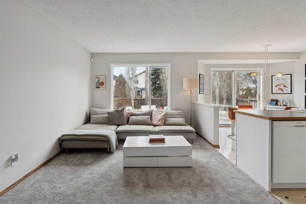 72 Mt Apex Green Se, Calgary, AB - Indoor Photo Showing Living Room