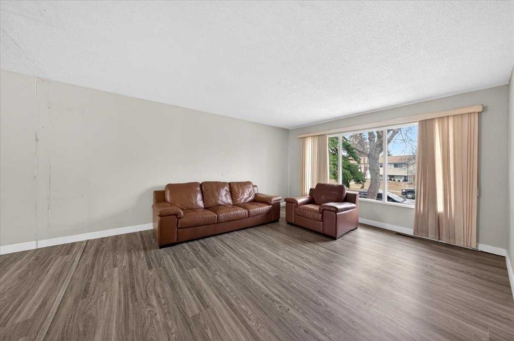 4748 Rundlehorn Drive Ne, Calgary, AB - Indoor Photo Showing Living Room
