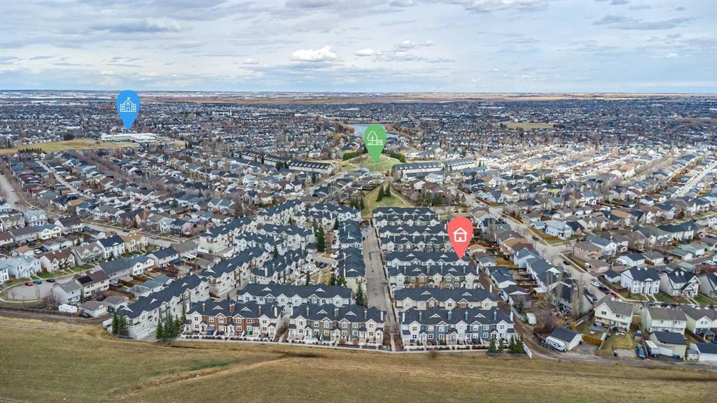 281 Elgin Gardens Se, Calgary, AB - Outdoor With View