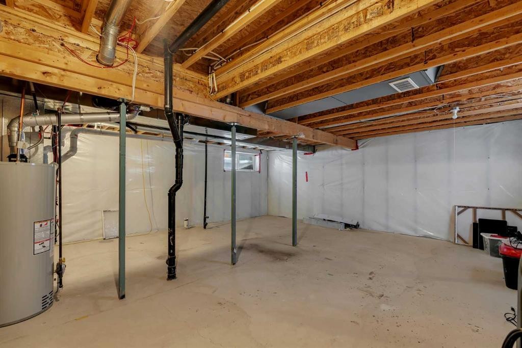 265 Bridlemeadows Common Sw, Calgary, AB - Indoor Photo Showing Basement