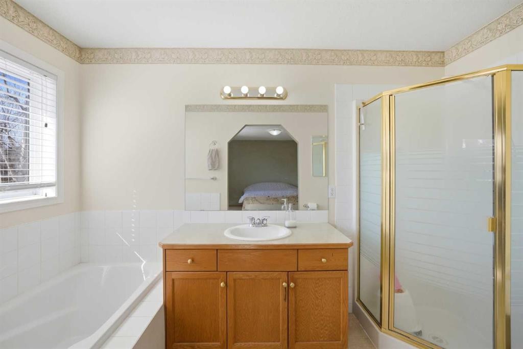 39 Saddlemont Close Ne, Calgary, AB - Indoor Photo Showing Bathroom