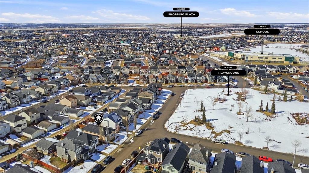 39 Saddlemont Close Ne, Calgary, AB - Outdoor With View