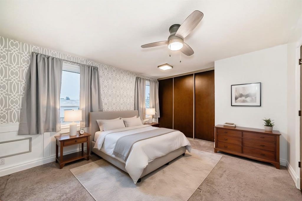 255 Falshire Way Ne, Calgary, AB - Indoor Photo Showing Bedroom
