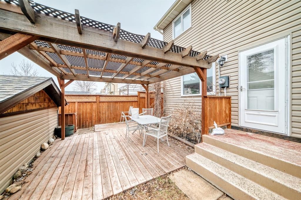 255 Falshire Way Ne, Calgary, AB - Outdoor With Deck Patio Veranda