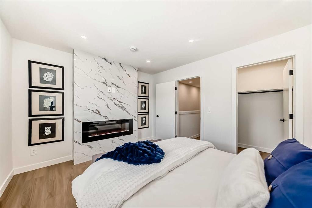 29-2519 38 Street Ne, Calgary, AB - Indoor Photo Showing Bedroom