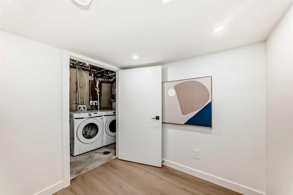 29-2519 38 Street Ne, Calgary, AB - Indoor Photo Showing Laundry Room