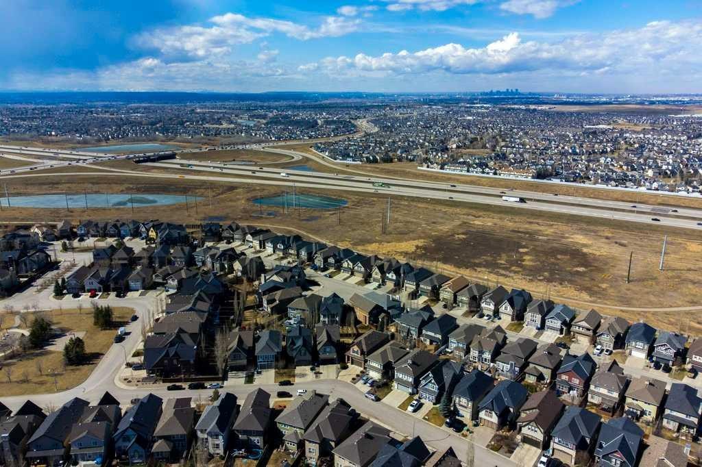 44 Mahogany Rise Se, Calgary, AB - Outdoor With View