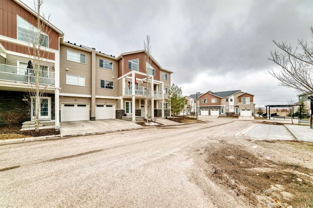 222 Redstone View Ne, Calgary, AB - Outdoor With Balcony With Facade