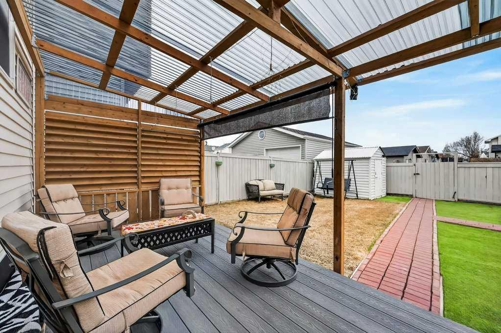 370 Prestwick Circle Se, Calgary, AB - Outdoor With Deck Patio Veranda With Exterior