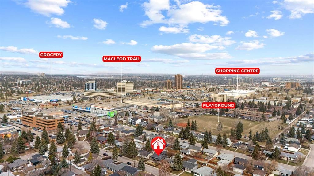 10311 Wapiti Drive Se, Calgary, AB - Outdoor With View