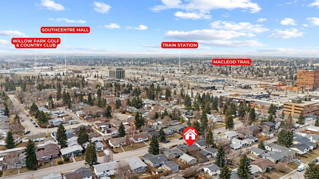 10311 Wapiti Drive Se, Calgary, AB - Outdoor With View