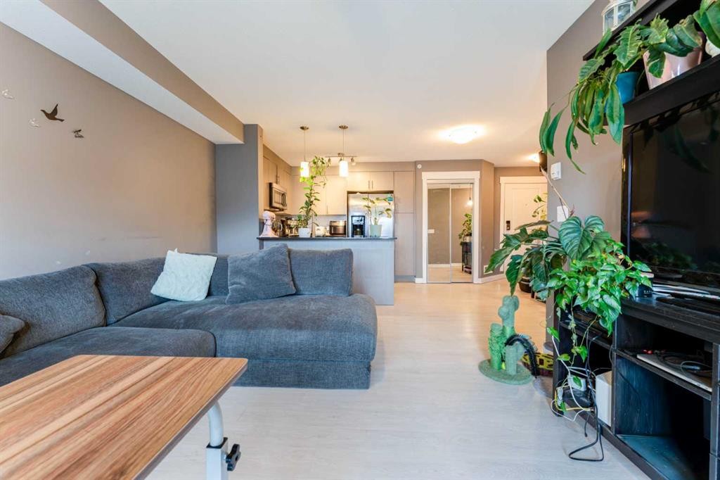 2410-240 Skyview Ranch Road Ne, Calgary, AB - Indoor Photo Showing Living Room