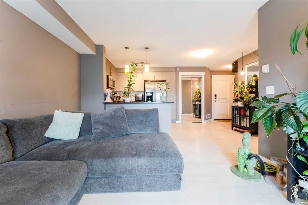 2410-240 Skyview Ranch Road Ne, Calgary, AB - Indoor Photo Showing Living Room