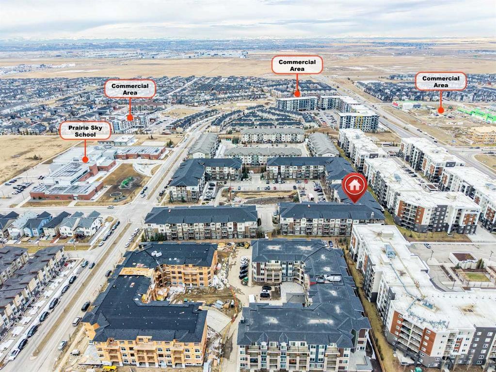 2410-240 Skyview Ranch Road Ne, Calgary, AB - Outdoor With View