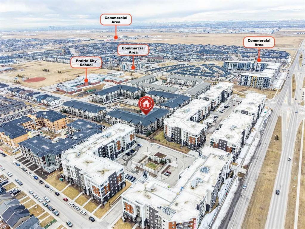 2410-240 Skyview Ranch Road Ne, Calgary, AB - Outdoor With View