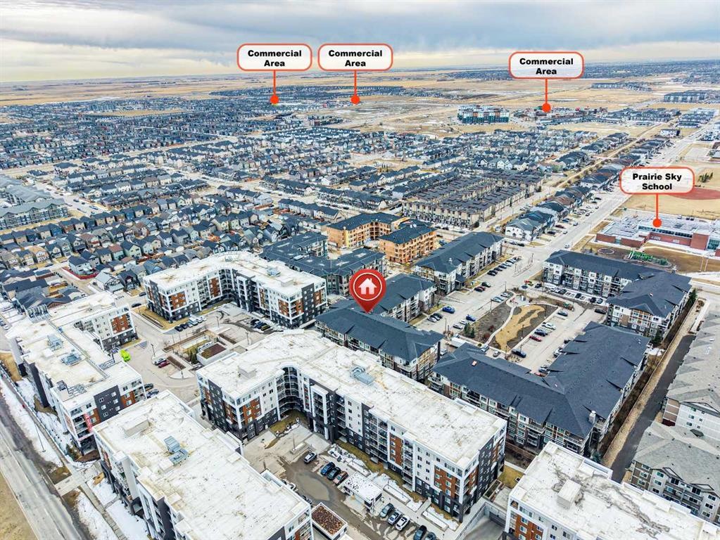 2410-240 Skyview Ranch Road Ne, Calgary, AB - Outdoor With View