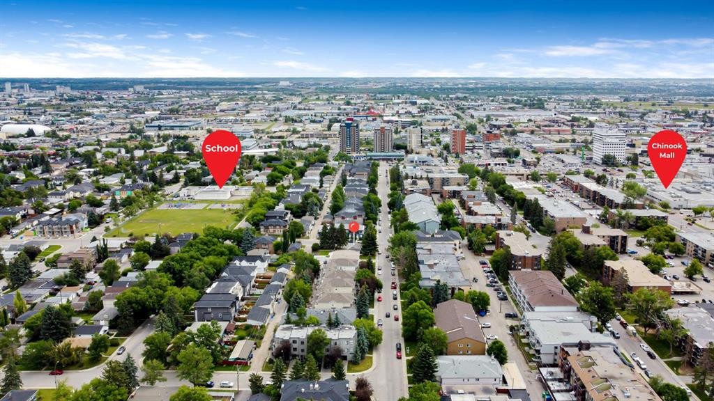 604 56 Avenue Sw, Calgary, AB - Outdoor With View