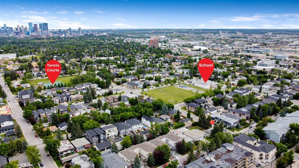 604 56 Avenue Sw, Calgary, AB - Outdoor With View